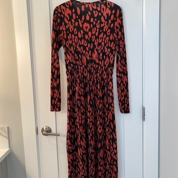 Mid Length Animal Print Dress - Picture 2 of 10